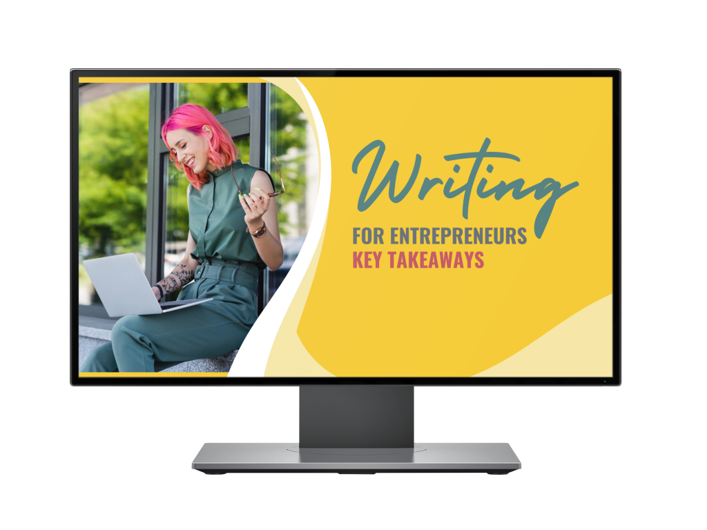 Key Writing Takeaways